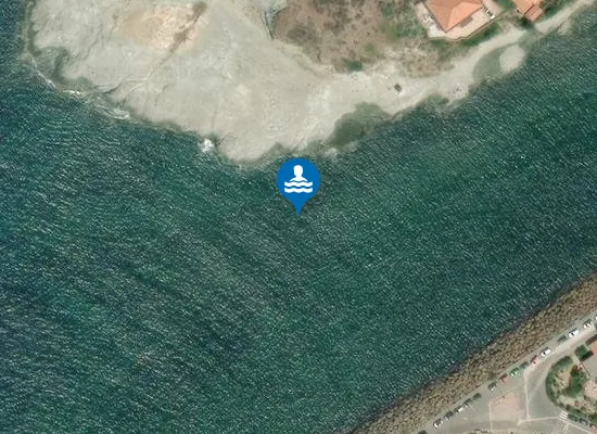 Satellite image of 200 MT A NORD FOCE FIUME TEMO