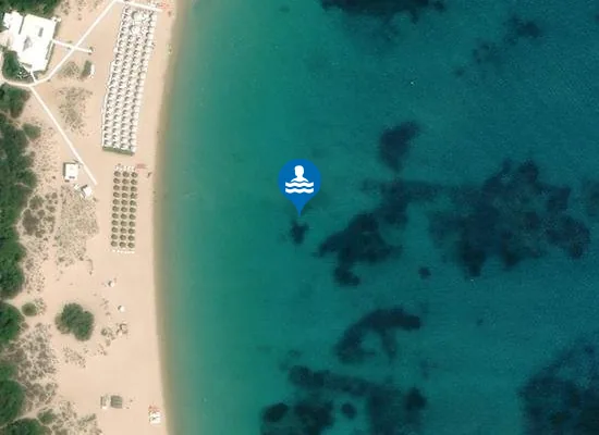 Satellite image of CALA LISCIA RUJA