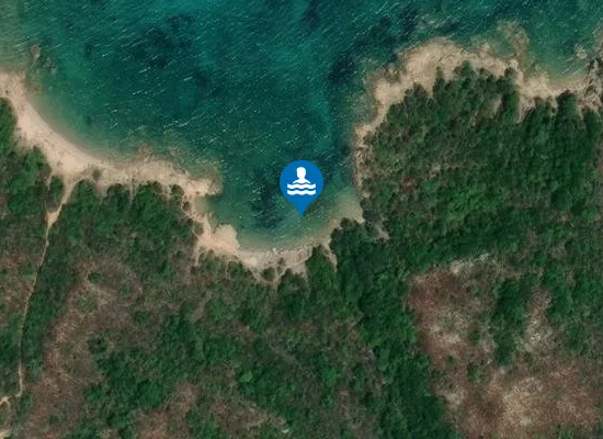 Satellite image of CALA LISCIA RUIA