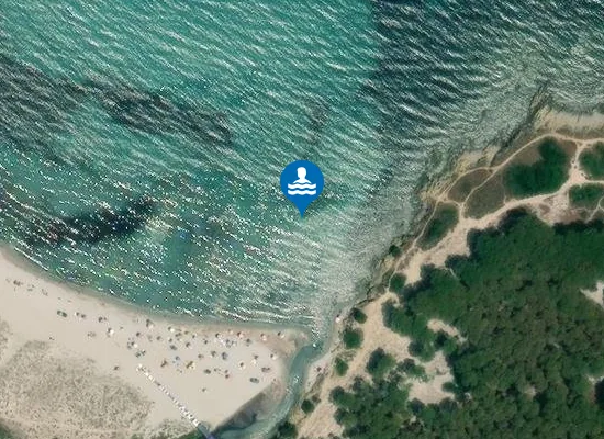 Satellite image of FRONTE STAGNO S. ANNA