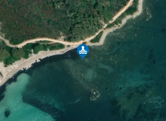 Satellite image of 100 MT. NORD STAGNO AGRUSTOS