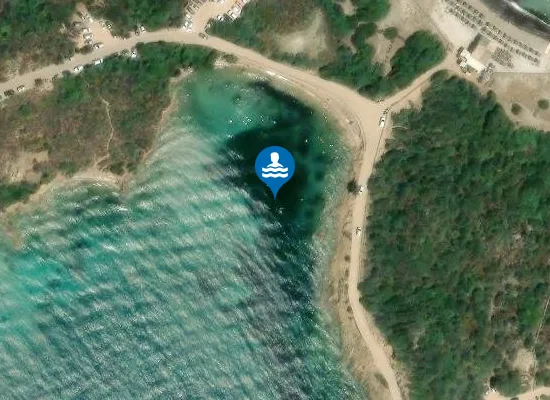 Satellite image of CALA DUE MARI