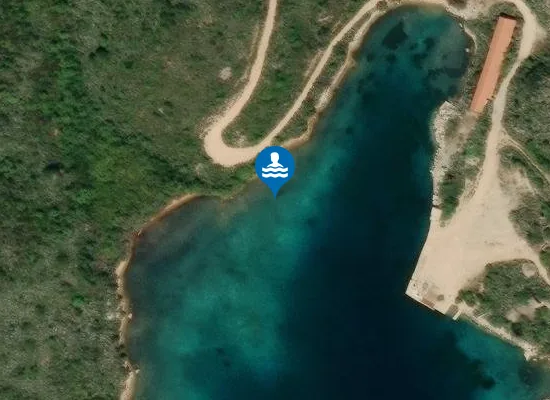 Satellite image of CALA VELA MARINA - S. STEFANO