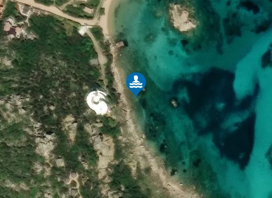 Satellite image of LOC.TA' PUNTA CANNONE - 200 M W SC.81