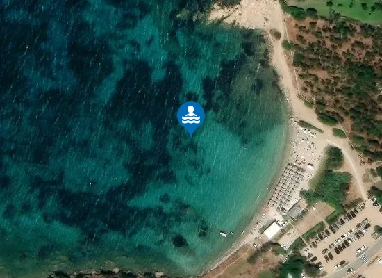 Satellite image of A OVEST DI ISCIA SEGATA