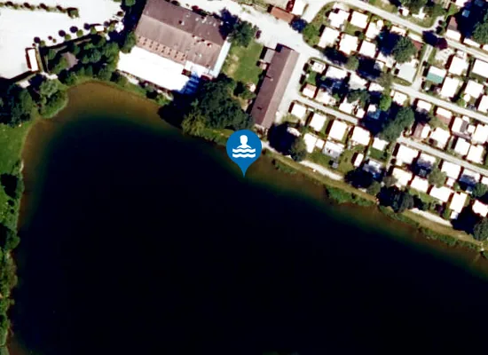 Satellite image of ERLENSEE SCHECHEN CAMPINGPLATZ