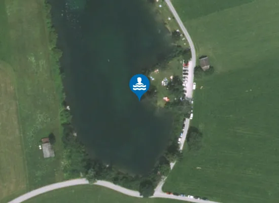 Satellite image of NIEDERAUDORFER BAGGERSEE OBERAUDORF OSTUFER