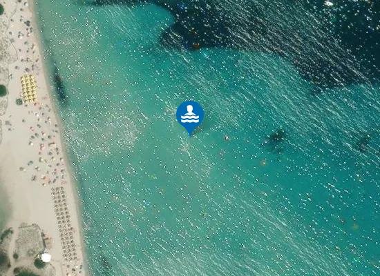 Satellite image of SPIAGGIA ISULEDDA