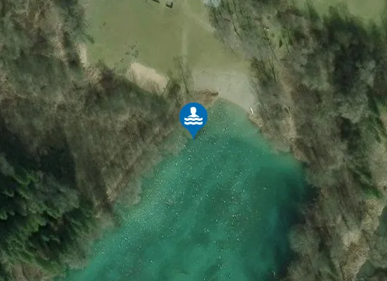 Satellite image of HOCHSTRASSER SEE RAUBLING NORDUFER