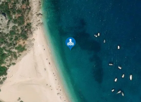 Satellite image of CALA SISINE
