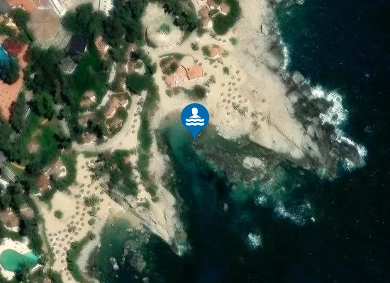 Satellite image of SPIAGGIA VILLAGGIO TELIS