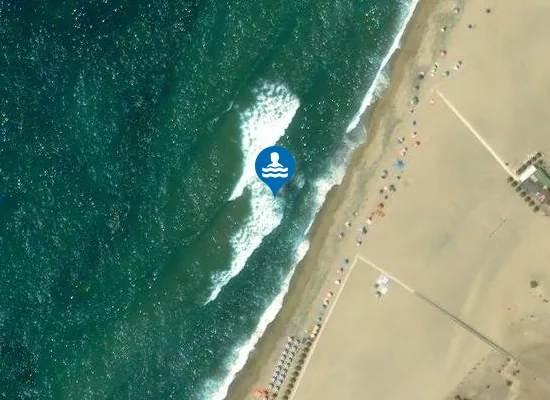 Satellite image of PISCINAS