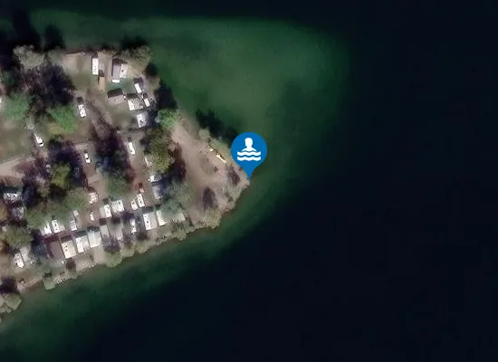 Satellite image of CHIEMSEE CHIEMSEE GEMFRGEB CAMPINGPLATZ BIBERSPITZ