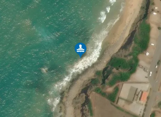 Satellite image of SPIAGGIA DI FRONTE AL PONTE