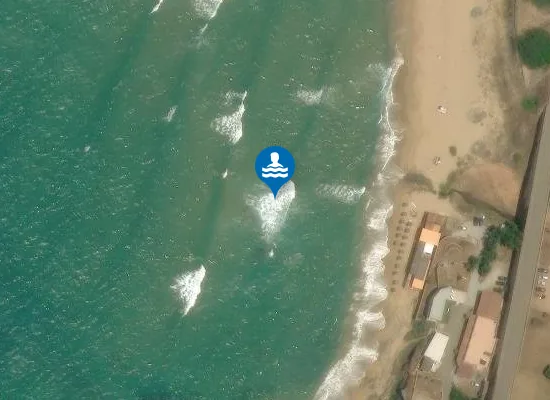 Satellite image of SPIAGGIA SOTTO IL PONTE