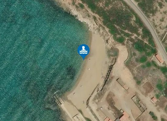 Satellite image of 50 MT NORD CANALE FUNTANAMARE