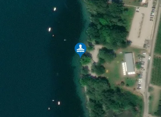 Satellite image of LAGO DI CAVEDINE