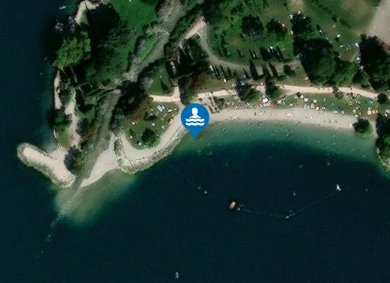 Satellite image of SPIAGGIA MIRALAGO