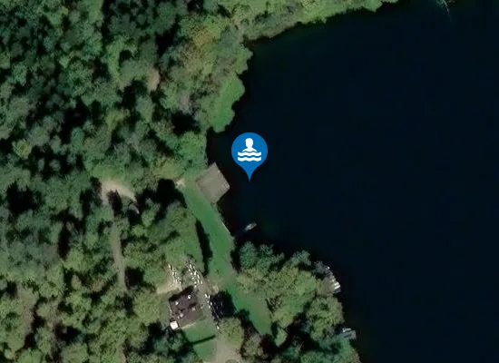 Satellite image of LAGO PICCOLO DI MONTICOLO - DAVANTI AL LIDO