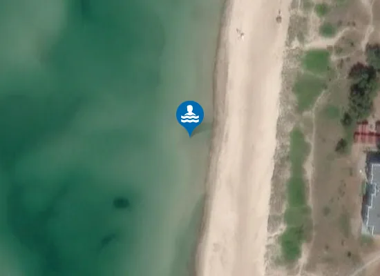 Satellite image of JUODKRANTES PAPLUDIMIO