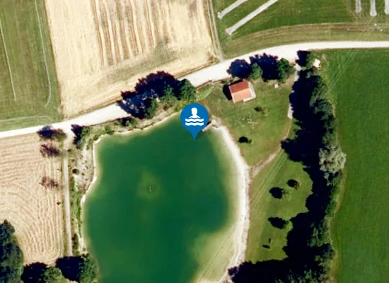 Satellite image of KETTENHAMMER WEIHER GRIESSTAETT BADESTEG
