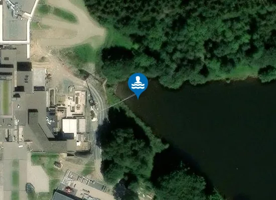 Satellite image of LAC DE WEISWAMPACH-ZONE 2