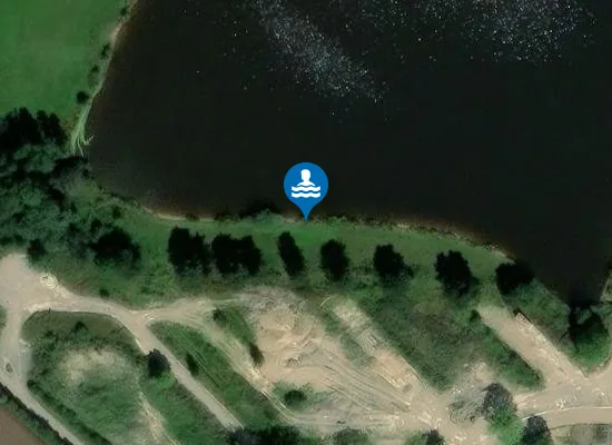 Satellite image of LAC DE WEISWAMPACH-ZONE 3