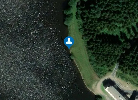 Satellite image of LAC DE WEISWAMPACH-ZONE 4