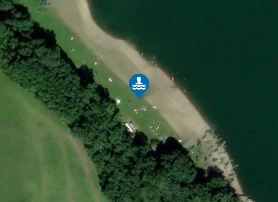 Satellite image of LAC DE LA HAUTE SURE-ROMMWISS