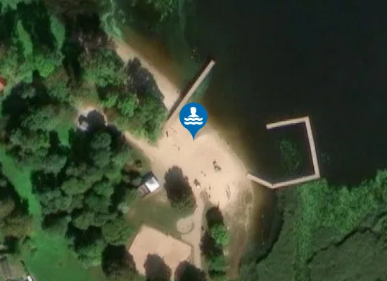 Satellite image of SALDUS EZERS