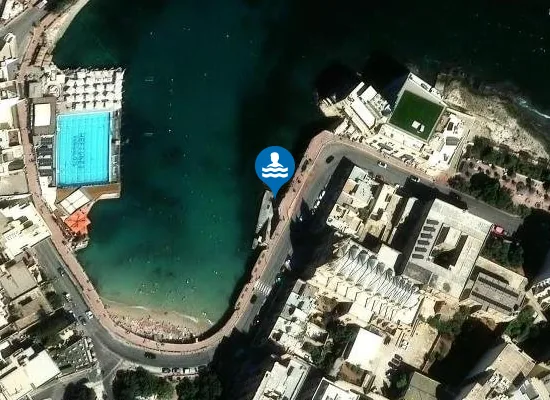 Satellite image of IL-BAJJA TA BALLUTA SANDY BEACH