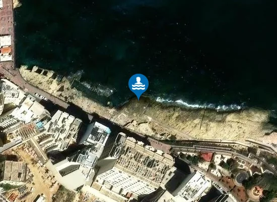 Satellite image of BELOW QUI-SI-SANA STEPS