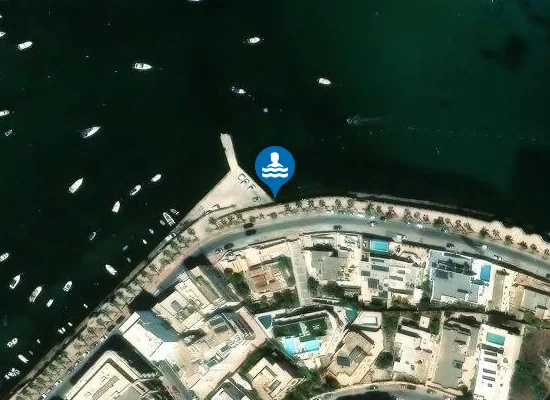 Satellite image of QUAY ON TRIQ IS-SALINI