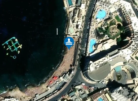 Satellite image of PERCHED BEACH