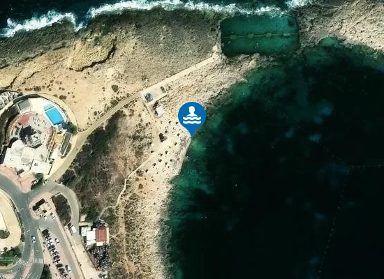 Satellite image of RAS IL-QAWRA FRA BEN