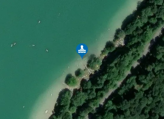 Satellite image of PILSENSEE SEEFELD OST