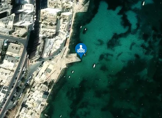 Satellite image of IL-BAJJA TAS-SALINA QUAY AT CENS TAL-GEBEL