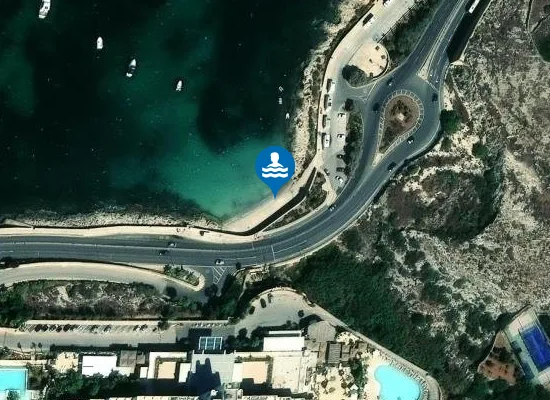 Satellite image of IL-BAJJA TAS-SALINA OPP COASTLINE HOTEL