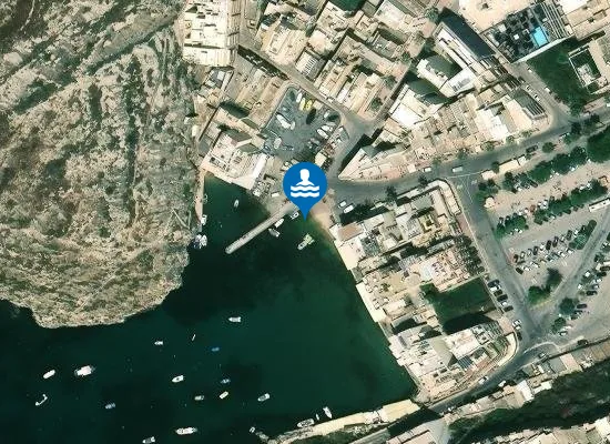 Satellite image of IL-BAJJA TAX-XLENDI RH SIDE OF BAY