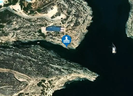 Satellite image of IL-BAJJA TA MGARR IX-XINI PRIVATE BEACH