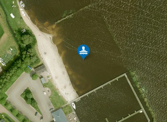 Satellite image of ZWEM- EN SURFCENTRUM BALK, BALK