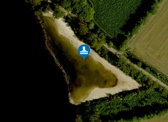 Satellite image of RECREATIESTRAND SKÛLENBOARCH, DROGEHAM