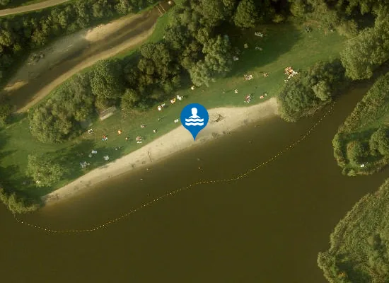 Satellite image of STRAND DE HOGE DIJK