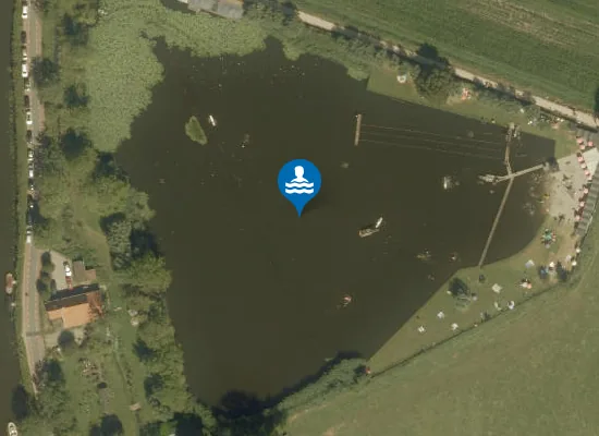 Satellite image of ZWEMLUST