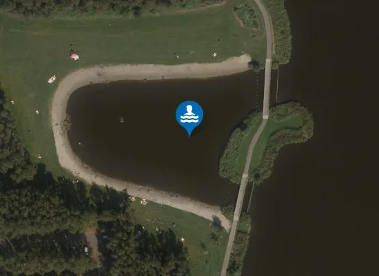 Satellite image of HET TWISKE; VENNEGATSTRAND