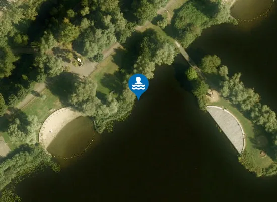 Satellite image of NIEUWE MEER WESTZIJDE, OEVERLANDEN