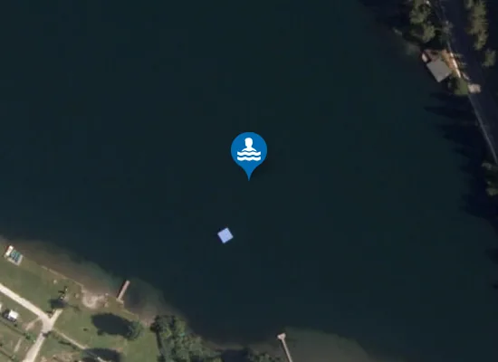 Satellite view of AFRITZER SEE, SÜDWEST