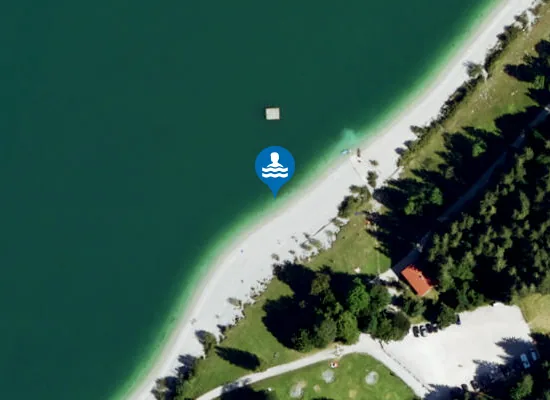 Satellite image of SYLVENSTEINSEE LENGGRIES WASSERWACHT