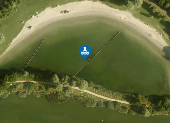 Satellite image of RECREATIEPLAS TOOLENBURG, SPEELVIJVER