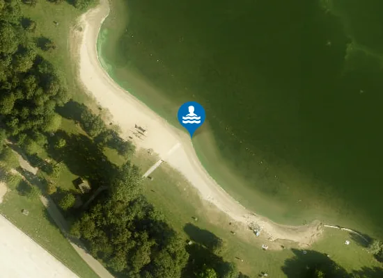 Satellite image of HAARLEMMERMEERSE BOS, ZUIDSTRAND